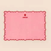 Soft Amore Amerikan Servis - Pembe - 30x50 cm thumbnail 3