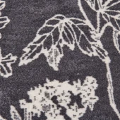 Soft Davi Pamuklu Çift Kişilik Battaniye - Ekru / Antrasit - 200x220 cm thumbnail 3