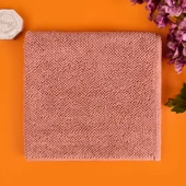 Soft Carrie Ayak Havlusu - Kahverengi - 60x60 cm thumbnail 1