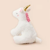 Soft Unicorn Figürlü Yastık - Beyaz - 25x32 cm - 3