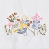 Soft Fancy Granny Runner - Beyaz - 50x140 cm thumbnail 2