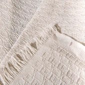 Soft Bety Koltuk Örtüsü - Ekru - 130x170 cm thumbnail 3