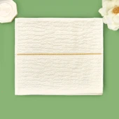 Soft Golden Star Line El Havlusu - Ekru - 30x50 cm thumbnail 1