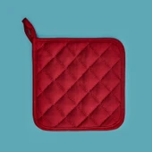 Gabardin Tutaç - Kırmızı - 20x20 cm thumbnail 3