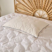 Soft Pamuk Yastık - Beyaz - 50x70 cm thumbnail 2