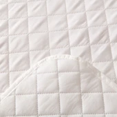 Soft Nando Basic Lastikli Alez - Beyaz - 100x200 cm thumbnail 3