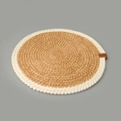 Soft Ruby Amerikan Servis - Bej - 33x33 cm - 1