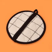 Trallies Tutaç - Ekru / Siyah - 20x20 cm thumbnail 1