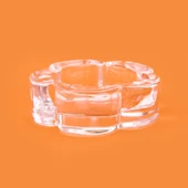 Deco Daisy Mumluk - Şeffaf - 6,2x2,1 cm thumbnail 3