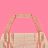 Tarçın Mutfak Önlüğü - Ekru / Kiremit - 65x80 cm thumbnail 2