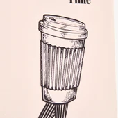 Deco Coffee Time Pano - Bej - 30x40 cm thumbnail 3