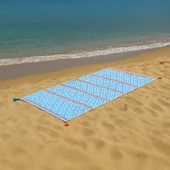 Soft Line Peştamal - Mavi - 90x160 cm thumbnail 1