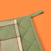 Toscana Tutaç - Ekru / Yeşil - 20x20 cm thumbnail 3