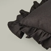 Soft Fancy Kırlent - Siyah - 40x40 cm thumbnail 3