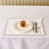 Soft Palm Amerikan Servis - Beyaz - 30x50 cm thumbnail 1