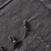 Soft Arven Çift Kişilik Yatak Örtüsü - Antrasit - 200x230 cm thumbnail 3