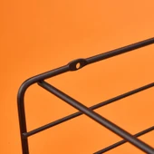 Dekoratif Dörtgen Raf - Siyah - 30 cm thumbnail 3