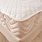 Soft Nando Basic Çift Kişilik Lastikli Alez - Beyaz - 160x200 cm thumbnail 3