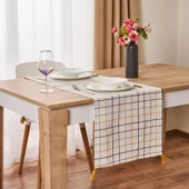 Madison Runner - Ekru / Renkli - 45x150 cm thumbnail 1