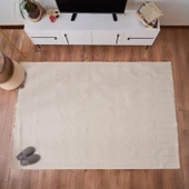 Soft Ruut Rutenna Halı - Ekru - 160x230 cm - 1