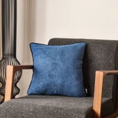 Soft Asas Kırlent - Mavi - 45x45 cm thumbnail 1