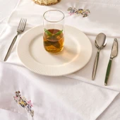 Soft Fancy Granny Runner - Beyaz - 50x140 cm thumbnail 1