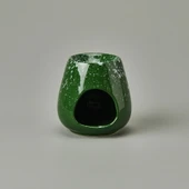 Deco Enyo Seramik Buhurdanlık - Yeşil - 11 cm - 2