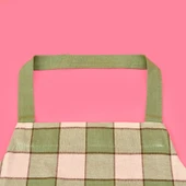 Toscana Mutfak Önlüğü - Ekru / Yeşil - 65x80 cm thumbnail 3