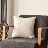 Soft Emas Kırlent - Ekru - 45x45 cm thumbnail 1