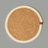 Soft Ruby Amerikan Servis - Bej - 33x33 cm - 3