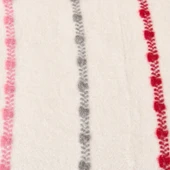 Soft Elvia Pamuklu Tek Kişilik Battaniye - Krem - 150x200 cm thumbnail 2