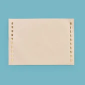 Kitchen Deri Amerikan Servis - Bej - 32x44 cm thumbnail 1