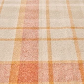 Ekose Runner - Ekru / Kiremit - 45x150 cm thumbnail 3