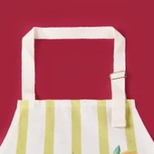 Soft Lime Cello Helios Mutfak Önlüğü - Sarı / Ekru - 54x78 cm thumbnail 3