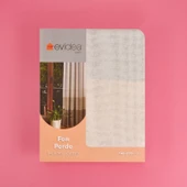 Soft Sarı Yoğunluklu Fon Perde - Renkli / Sarı - 140x270 cm thumbnail 3