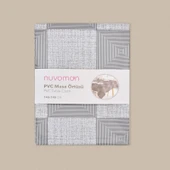 Kare Pvc Masa Örtüsü - Antrasit - 140x140 cm thumbnail 1