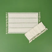 Soft Castel 2'li Amerikan Servis - Beyaz - 30x55 cm thumbnail 2