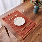 Soft Santa 2'li Amerikan Servis - Kiremit - 30x55 cm thumbnail 1