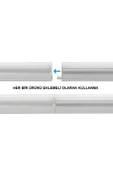 Cata Ct-2466 5w Anahtarlı Eklenebilir Ledli Bant Armatür Günışığı 31,5 Cm - 3