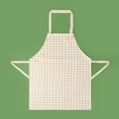 Soft Pötikareli Mutfak Önlüğü - Ekru / Bej - 63x72 cm thumbnail 1