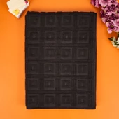 Soft Waffle Banyo Havlusu - Antrasit - 70x140 cm thumbnail 1