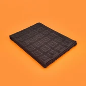 Soft Waffle Banyo Havlusu - Antrasit - 70x140 cm thumbnail 2