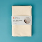 Soft Lunaria Pvc Masa Örtüsü - Ekru - 140x200 cm thumbnail 1