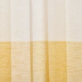 Soft Sarı Yoğunluklu Fon Perde - Renkli / Sarı - 140x270 cm thumbnail 2