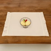 Soft Amari Çift Taraflı Mutfak Halısı - Ekru - 60x90 cm thumbnail 1