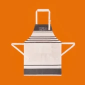 Soft Cora Mutfak Önlüğü - Ekru - 54x78 cm thumbnail 1