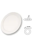 Cata Led Panel 12w 6500k Beyaz Işık Sıva Altı CT-5147-B - 2