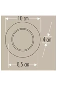 Cata Ct-5258 Zebra Led Armatür 6w 3 Renk 5’li Paket - 2