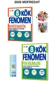 Fenomen Yayıncılık Fenomen 8. Sınıf KÖK MATEMATİK -FEN BİLİMLERİ (2 KİTAP) (TIRTIL A K+KALEM B)2026 thumbnail 3