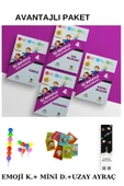 Zeka Küpü Yayınları Zeka Küpü 4. Sınıf Üç Boyutlu Tüm Dersler Soru Bankası Seti   (EMOJİ K. + MİNİ D. + UZAY A.) YENİ thumbnail 3
